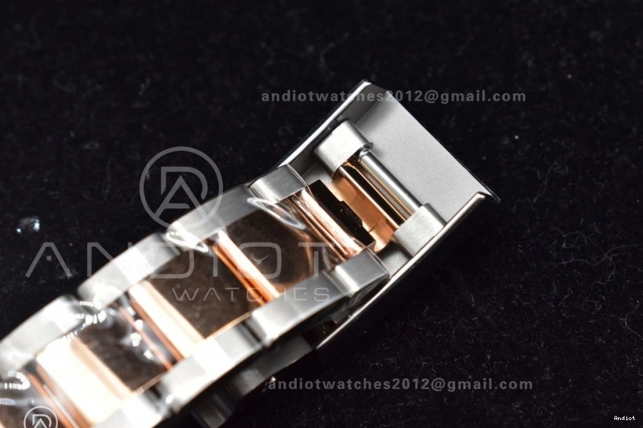 Black Edition Best Plated On Steel Clean Dial Rose 904L 1:1 126621 Bracelet SS Gold VR3235 Yacht-Master 0423